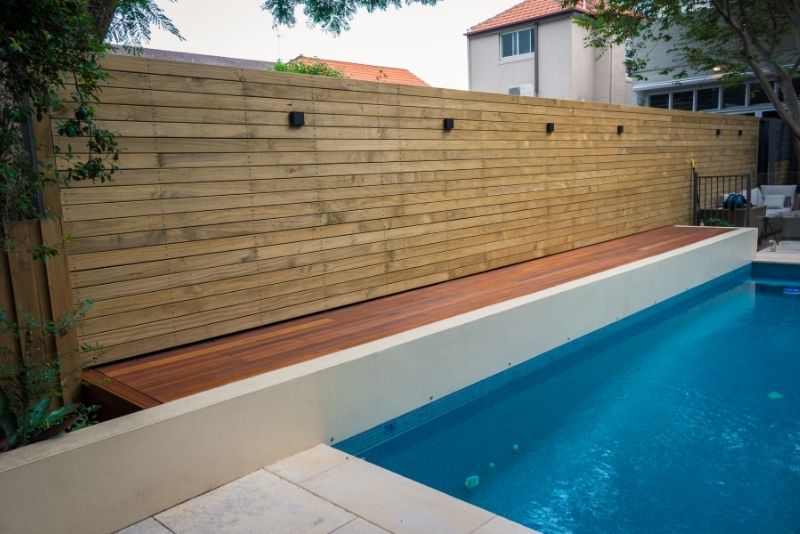 provide a pool area that is easy to maintain
