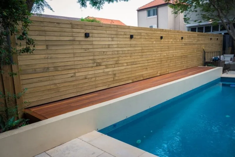 provide a pool area that is easy to maintain